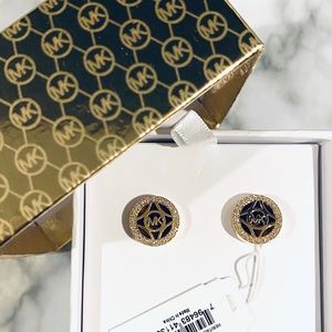 Michael Kors Gold Studd Earrings